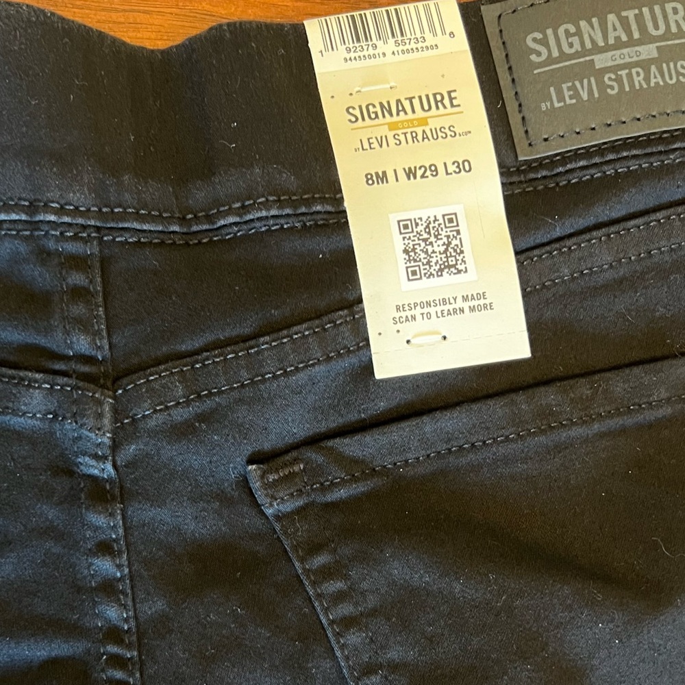 Levi black pants